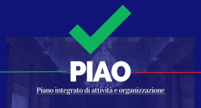 Avvio del procedimento di approvazione del PIAO (Piano integrato di attività e organizzazione) 2024